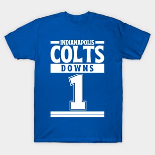 Indianapolis Colts Downs 1 Edition 3 T-Shirt